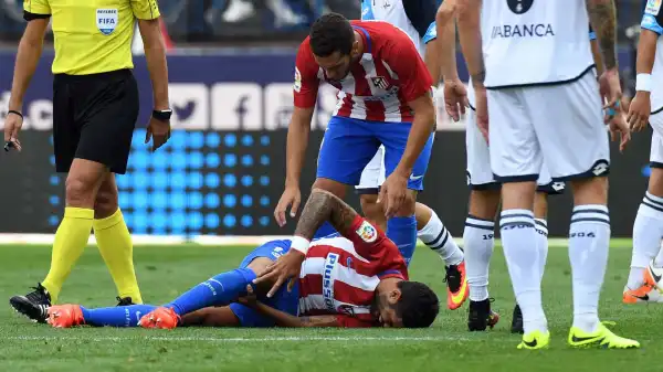 Atletico midfielder Augusto to undergo surgery on ACL injury
